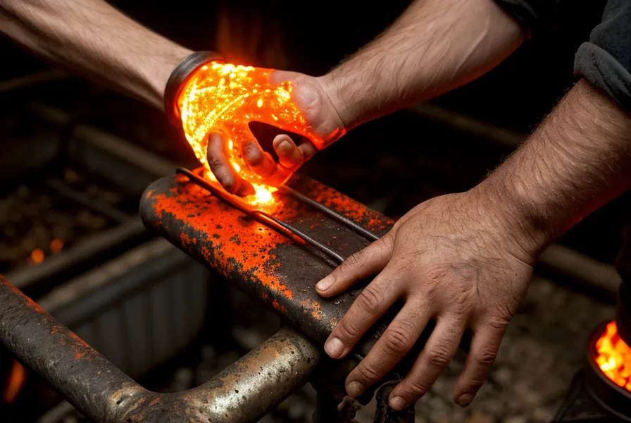 Prueba de la mano para calcular el calor medio-bajo, un truco de parrilla clave antes de asar matambre