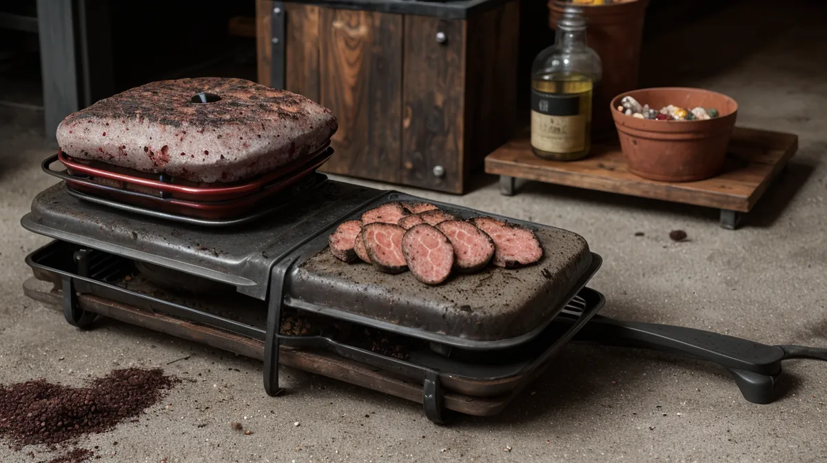 Higiene de cocina y manipulación de alimentos segura en un asado casero