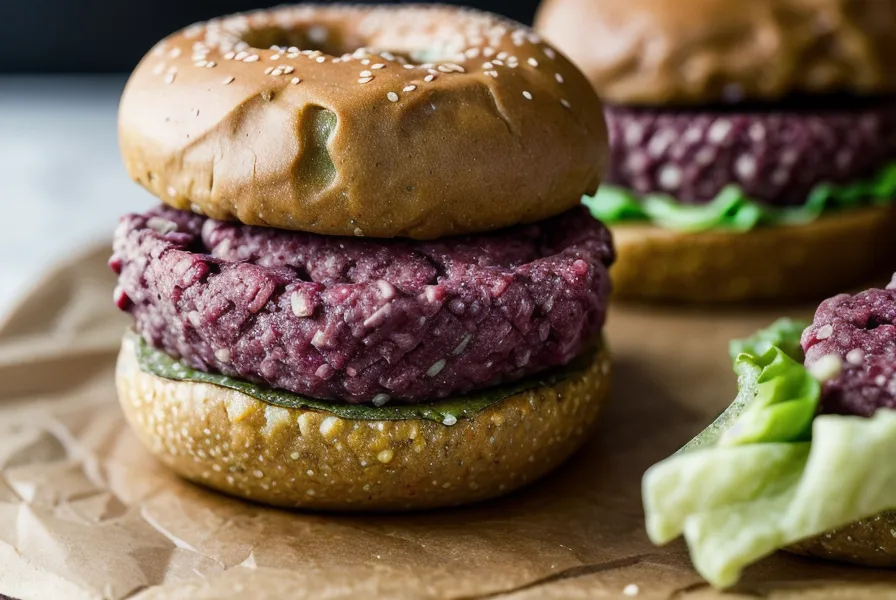 Armando un disco de hamburguesa casera bien frío antes de ir a la parrilla