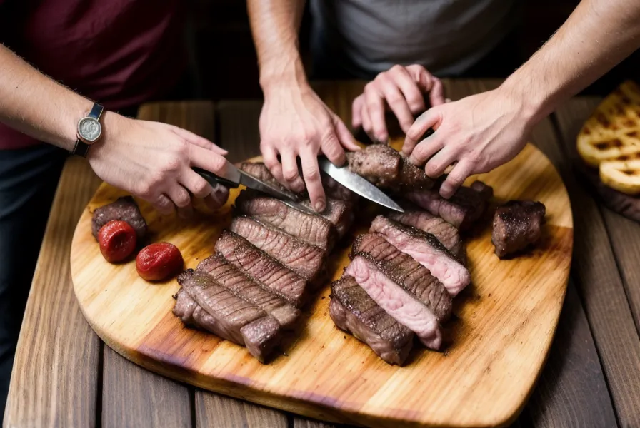 Asado compartido en la parrilla de balcón con embutidos artesanales y vino